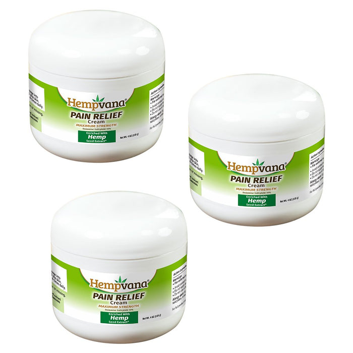 Hempvana Pain Relief Cream 3-Pack