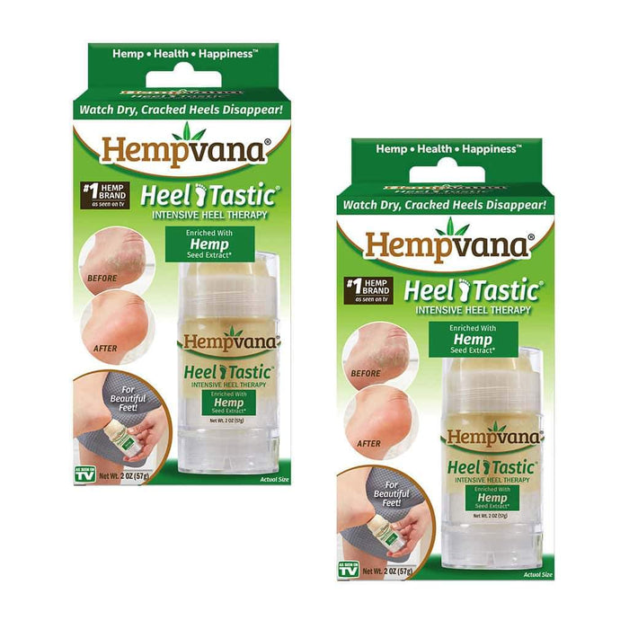 Hempvana Heel Tastic 2-Pack